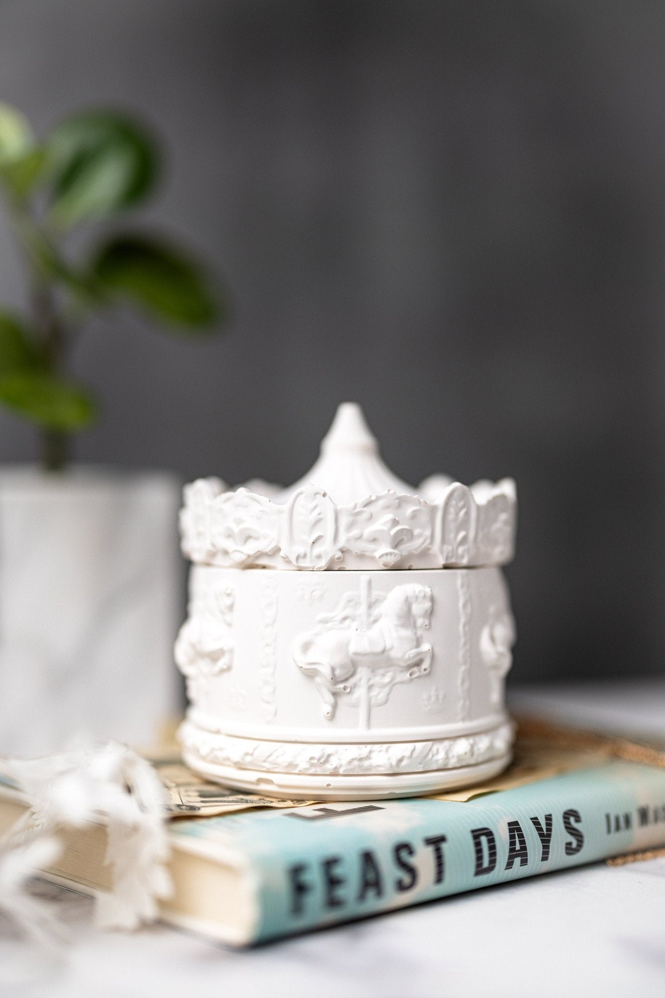 Carousel Trinket Box| Home Decor |Handmade Gift | Handmade Trinket | Trinket Box | Homemade | Mothers Day |Housewarming Gift | Birthday Gift