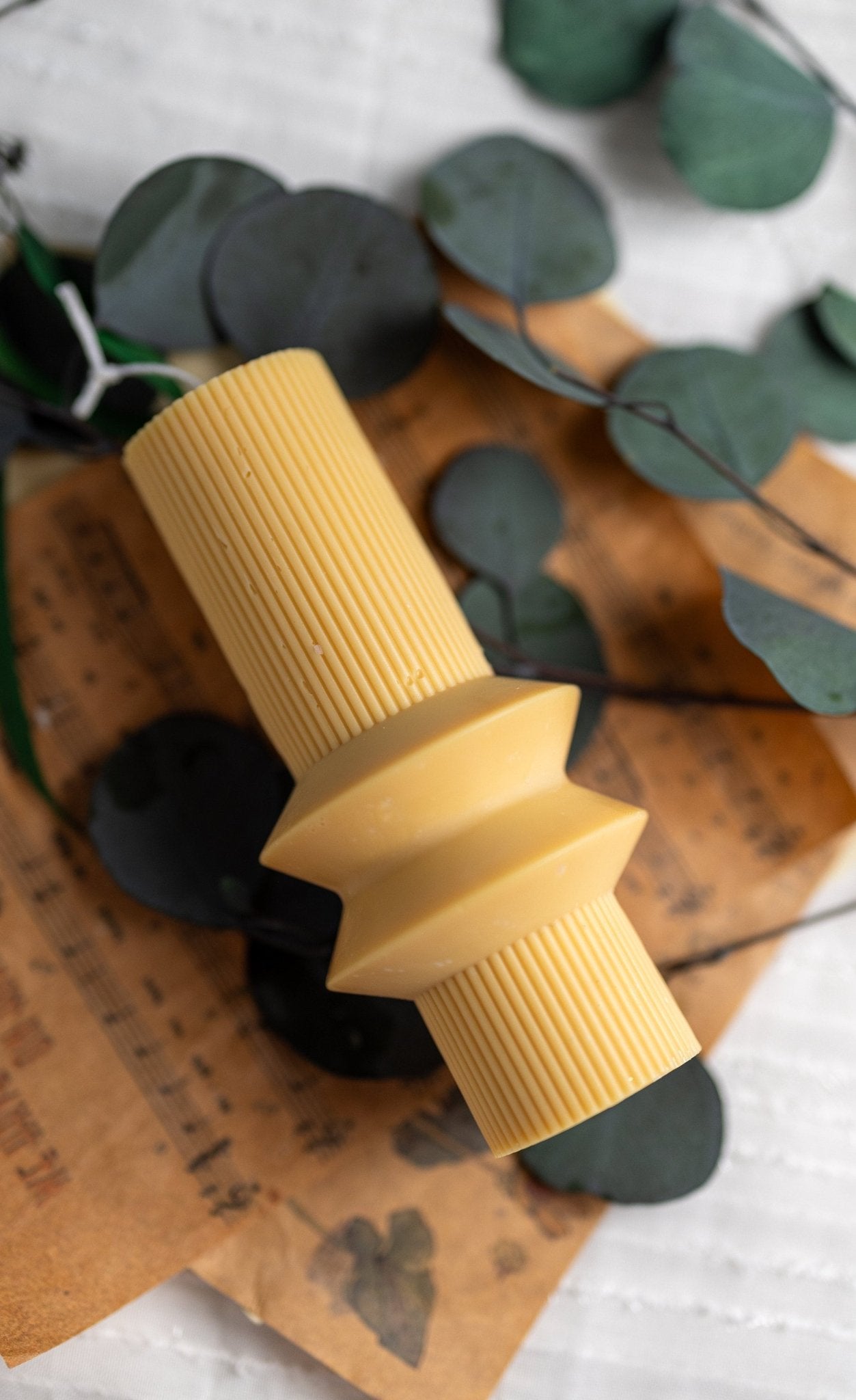 Unique Pillar Candle/ Handmade Soy wax /For Her /Wedding Favor Candle/Pillar Aesthetic Candle