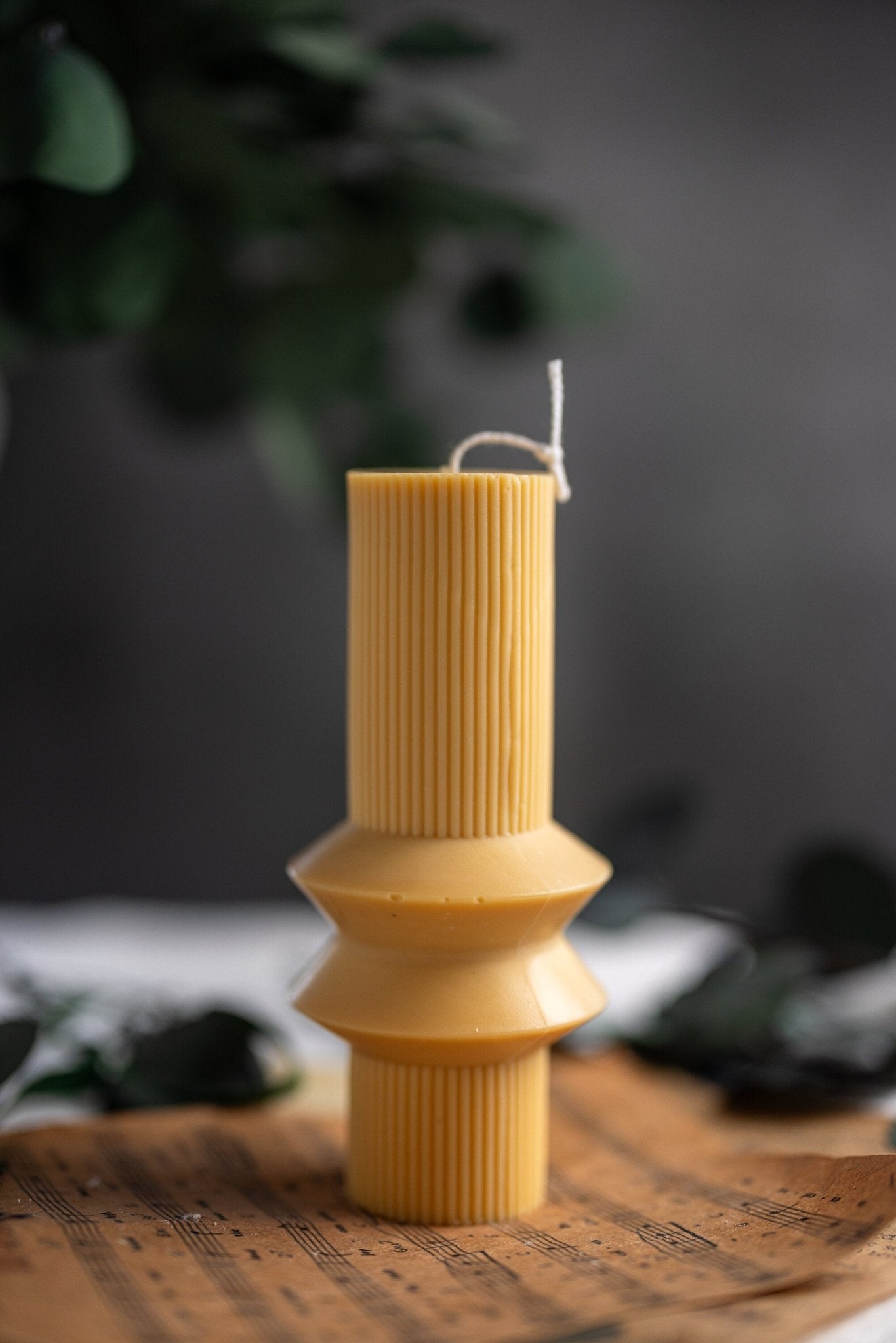 Unique Pillar Candle/ Handmade Soy wax /For Her /Wedding Favor Candle/Pillar Aesthetic Candle