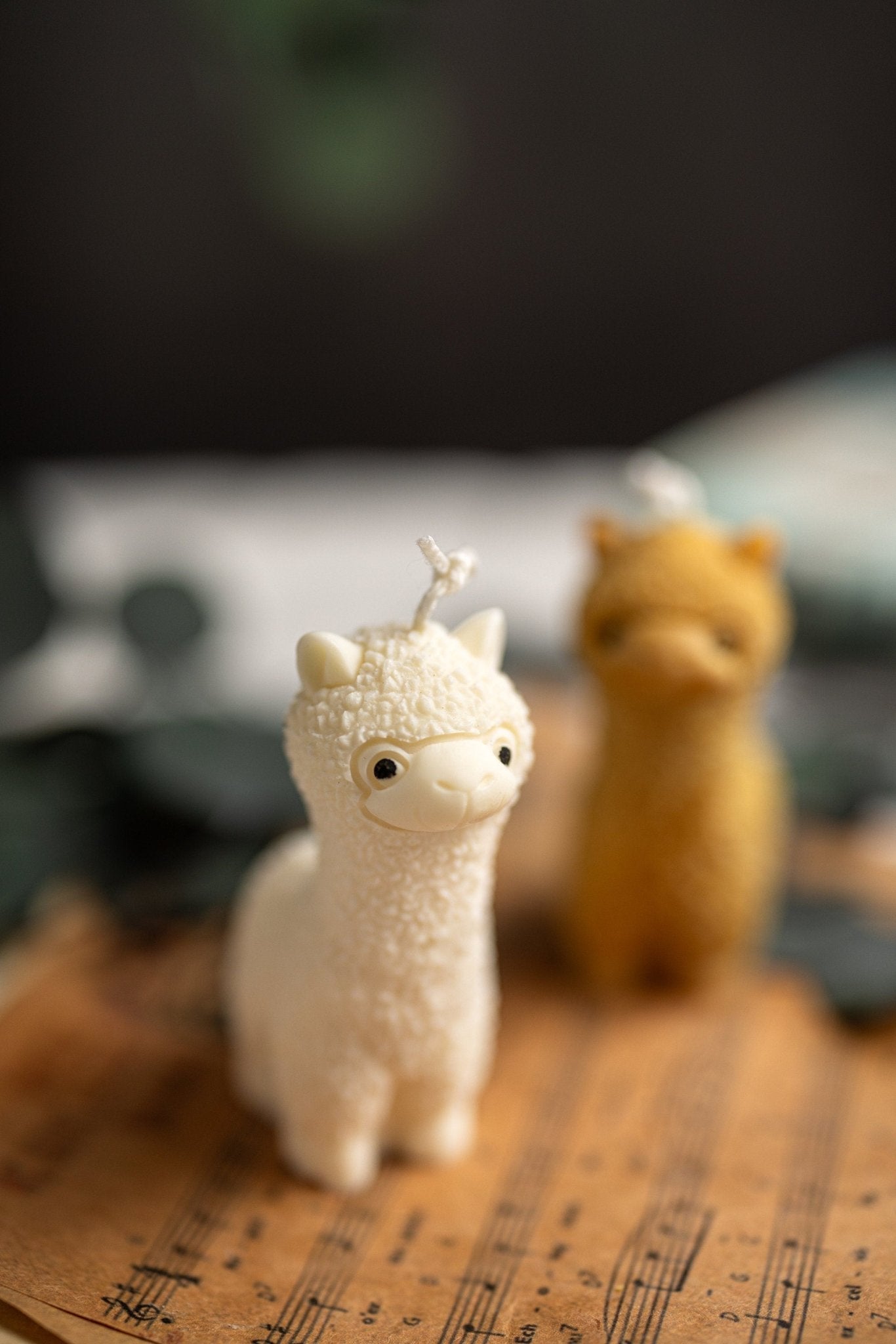 Cute Alpaca Candle/Colorful Lama Candles/Baby Shower Favors/Lama Candle /Scented Lama Candle