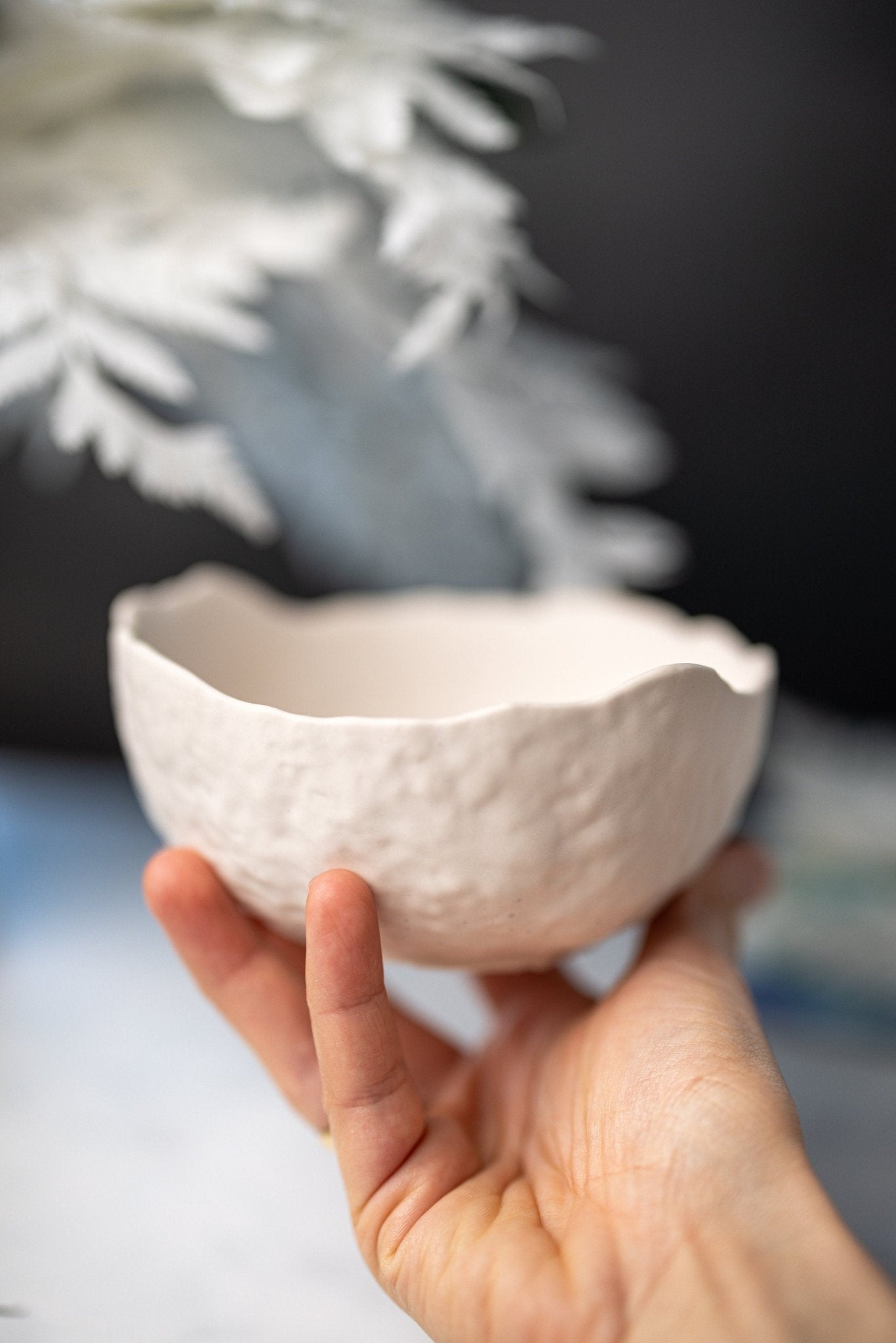 Jesmonite Bowl/ Jesmonite Plant Holder/Candle Holder/House Gift ,Fruit Bowl