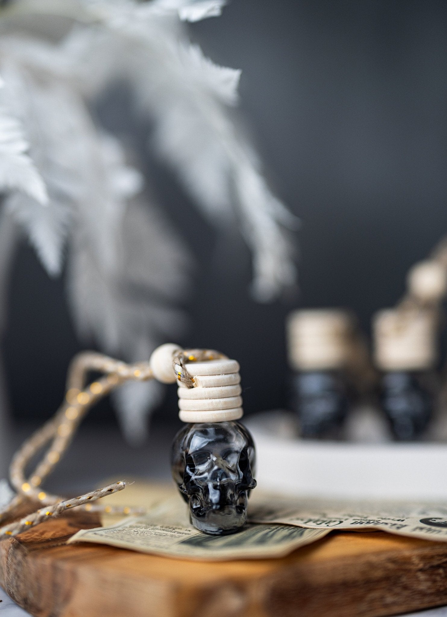 Skull Car Diffuser/Car Freshner Spring Summer Hanging Air Car Diffuser Oil/Luxury