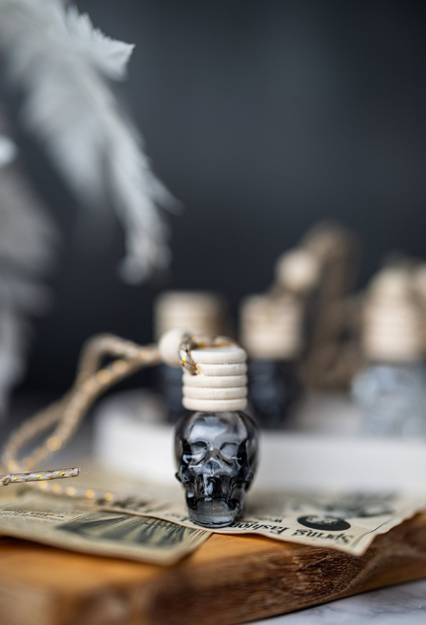 Skull Car Diffuser/Car Freshner Spring Summer Hanging Air Car Diffuser Oil/Luxury