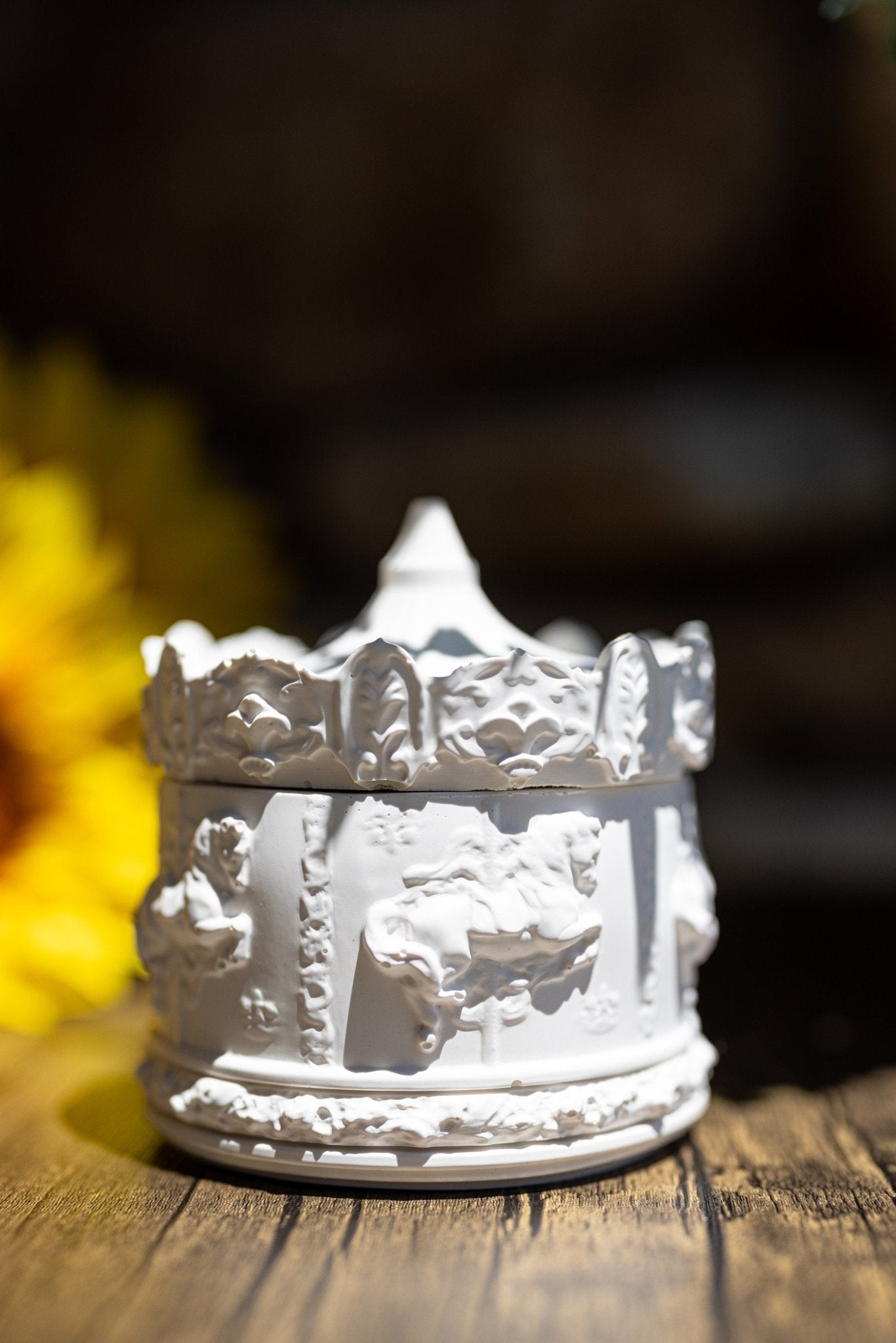 Carousel Trinket Box| Home Decor |Handmade Gift | Handmade Trinket | Trinket Box | Homemade | Mothers Day |Housewarming Gift | Birthday Gift