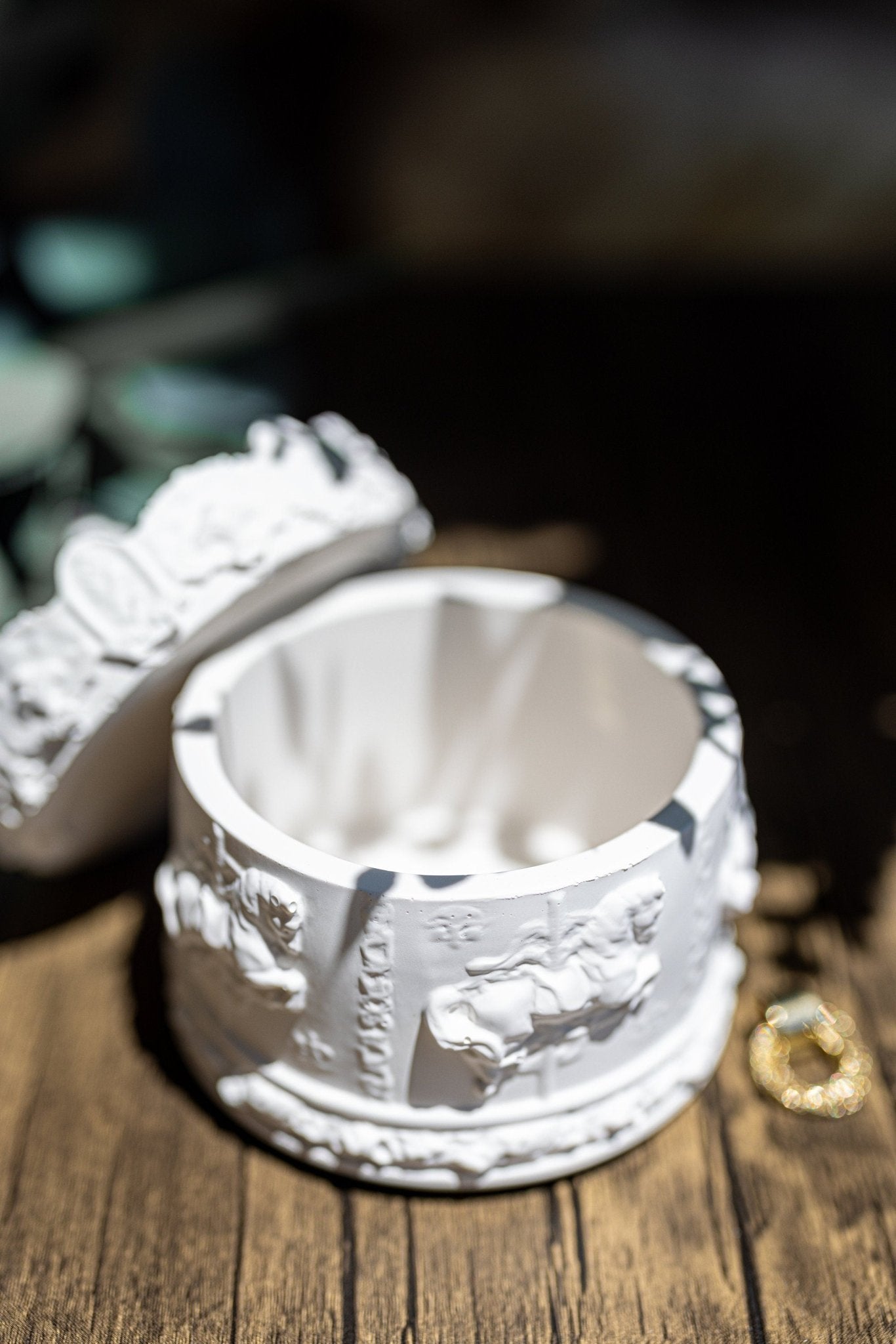 Carousel Trinket Box| Home Decor |Handmade Gift | Handmade Trinket | Trinket Box | Homemade | Mothers Day |Housewarming Gift | Birthday Gift