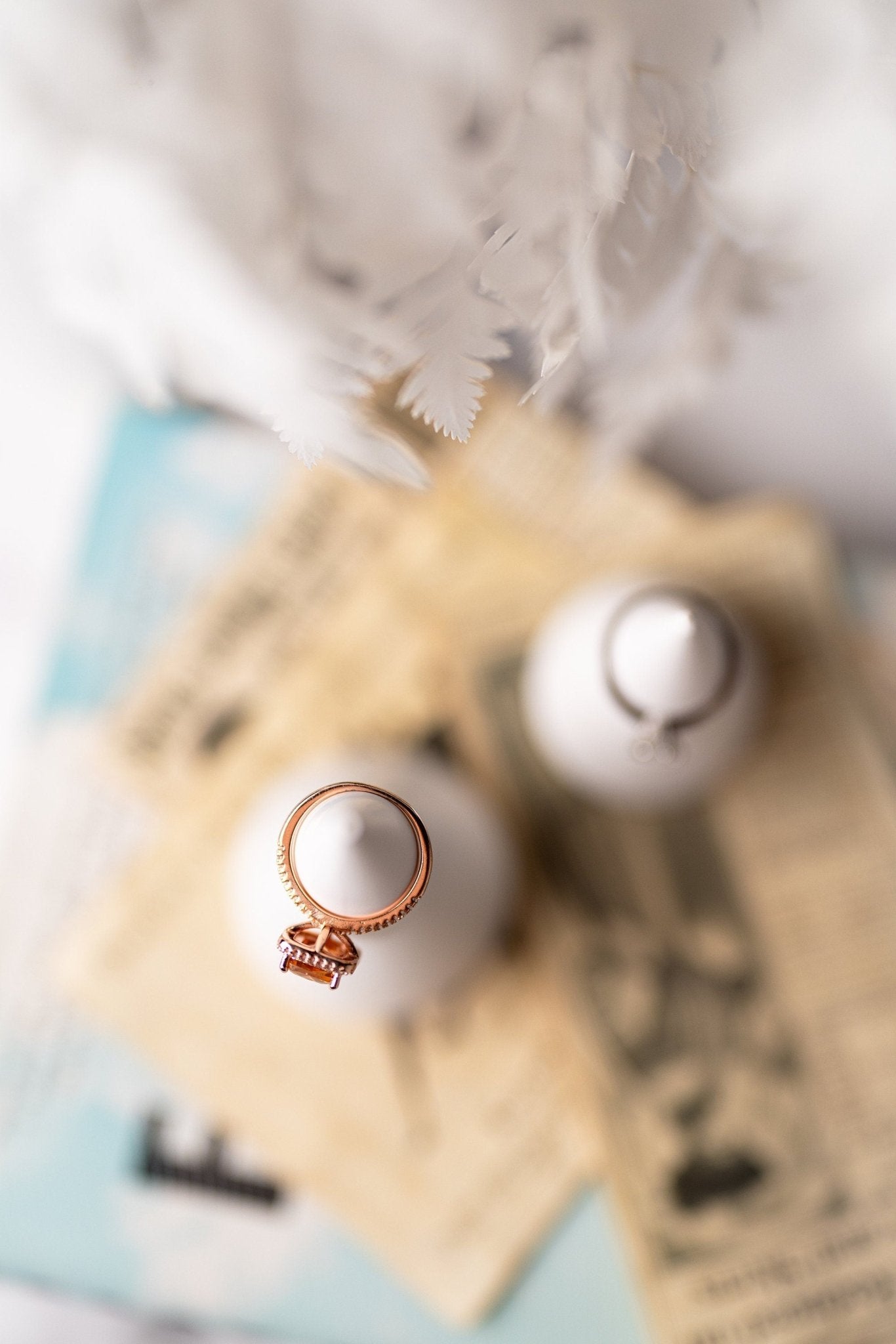 Genuine Ring Handmade Holder/Jesmonite Ring Holder Cone/ Perfect Gift