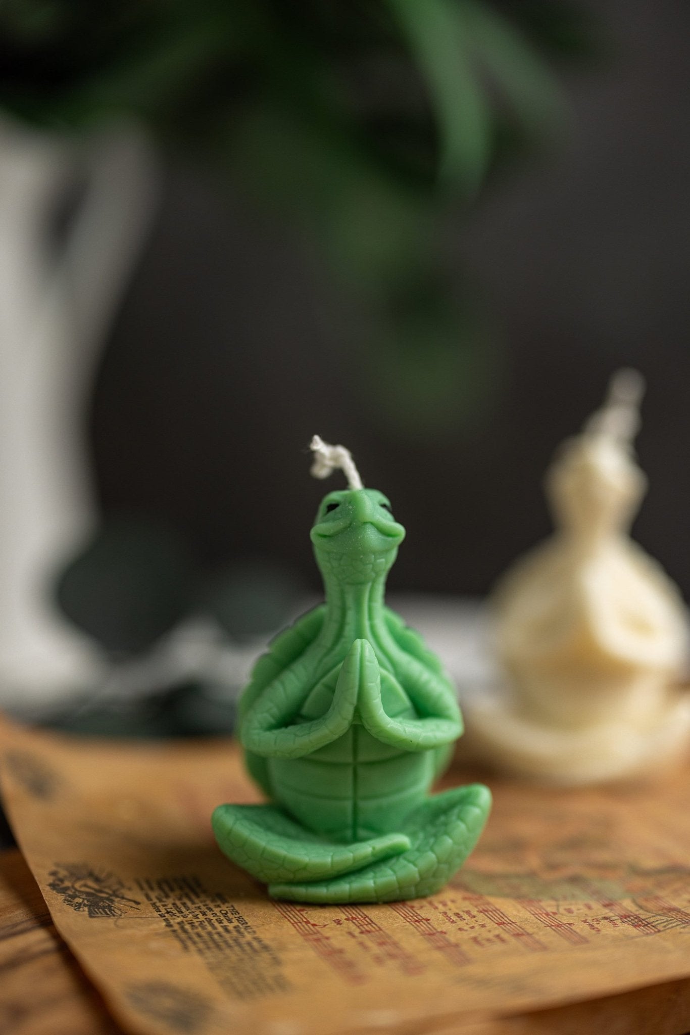 Meditating Turtle Soy Candle/New Sea Turtle Family/Turtle Gifts/ Turtle /Handmade Candles