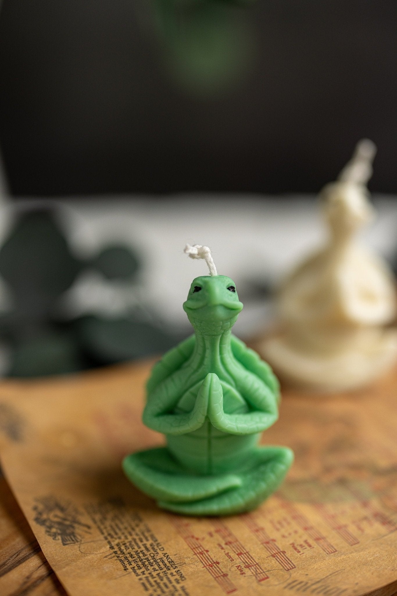 Meditating Turtle Soy Candle/New Sea Turtle Family/Turtle Gifts/ Turtle /Handmade Candles