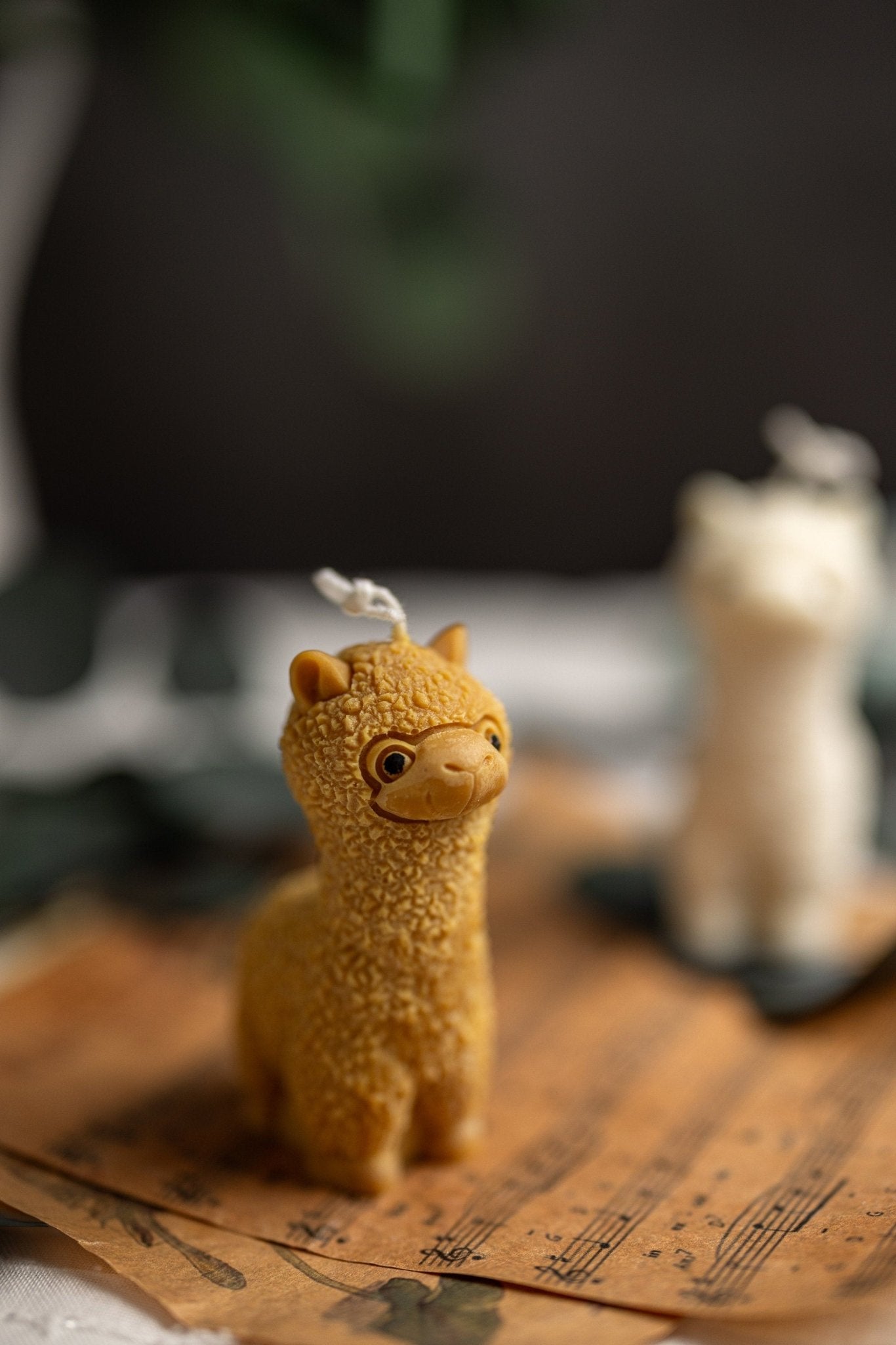 Cute Alpaca Candle/Colorful Lama Candles/Baby Shower Favors/Lama Candle /Scented Lama Candle