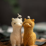 Cute Alpaca Candle/Colorful Lama Candles/Baby Shower Favors/Lama Candle /Scented Lama Candle