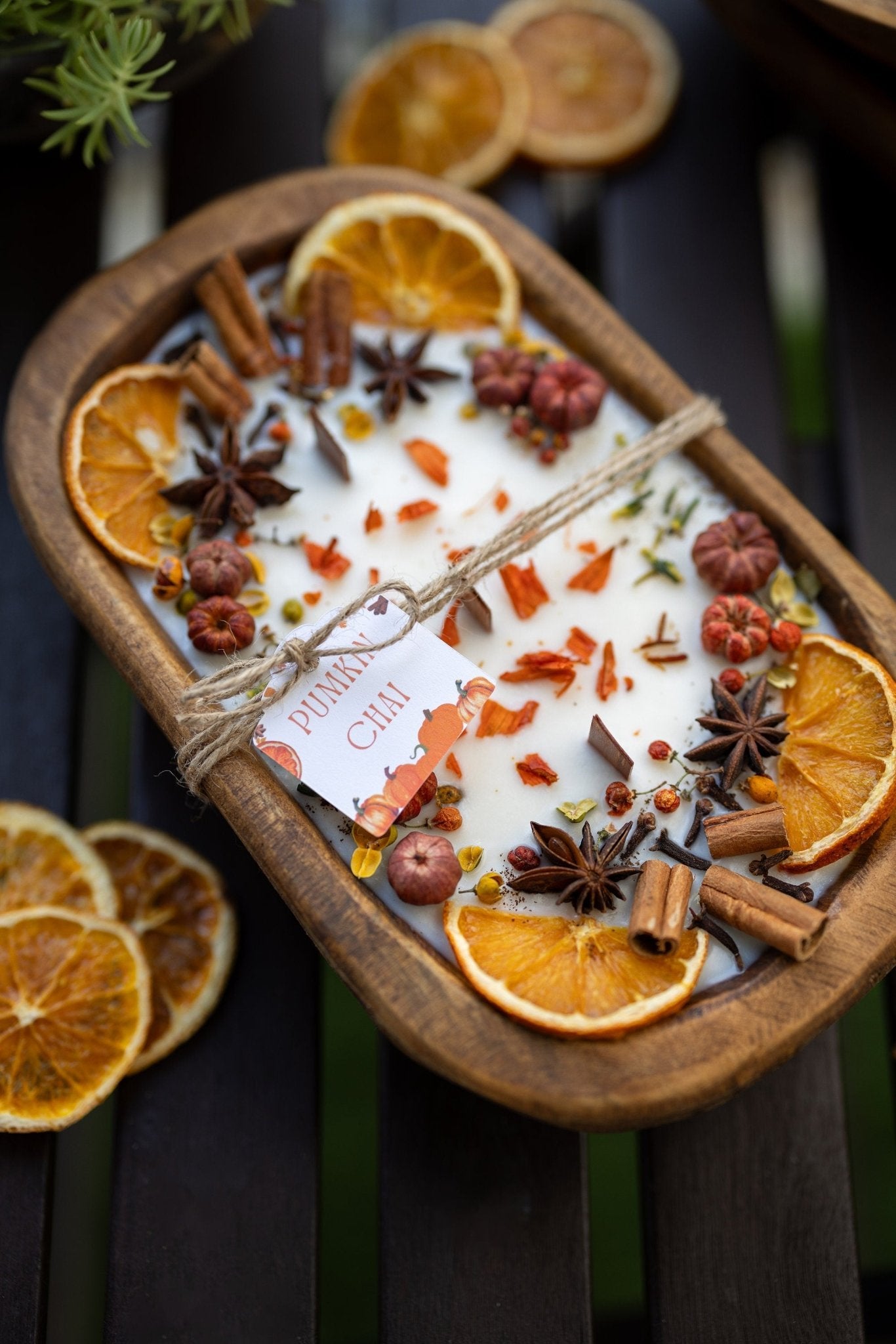 Large Wooden Fall Candle/Autumn Season/Pumpkin Orange Decoration/Pumpkin Pie/Fall Home Decor