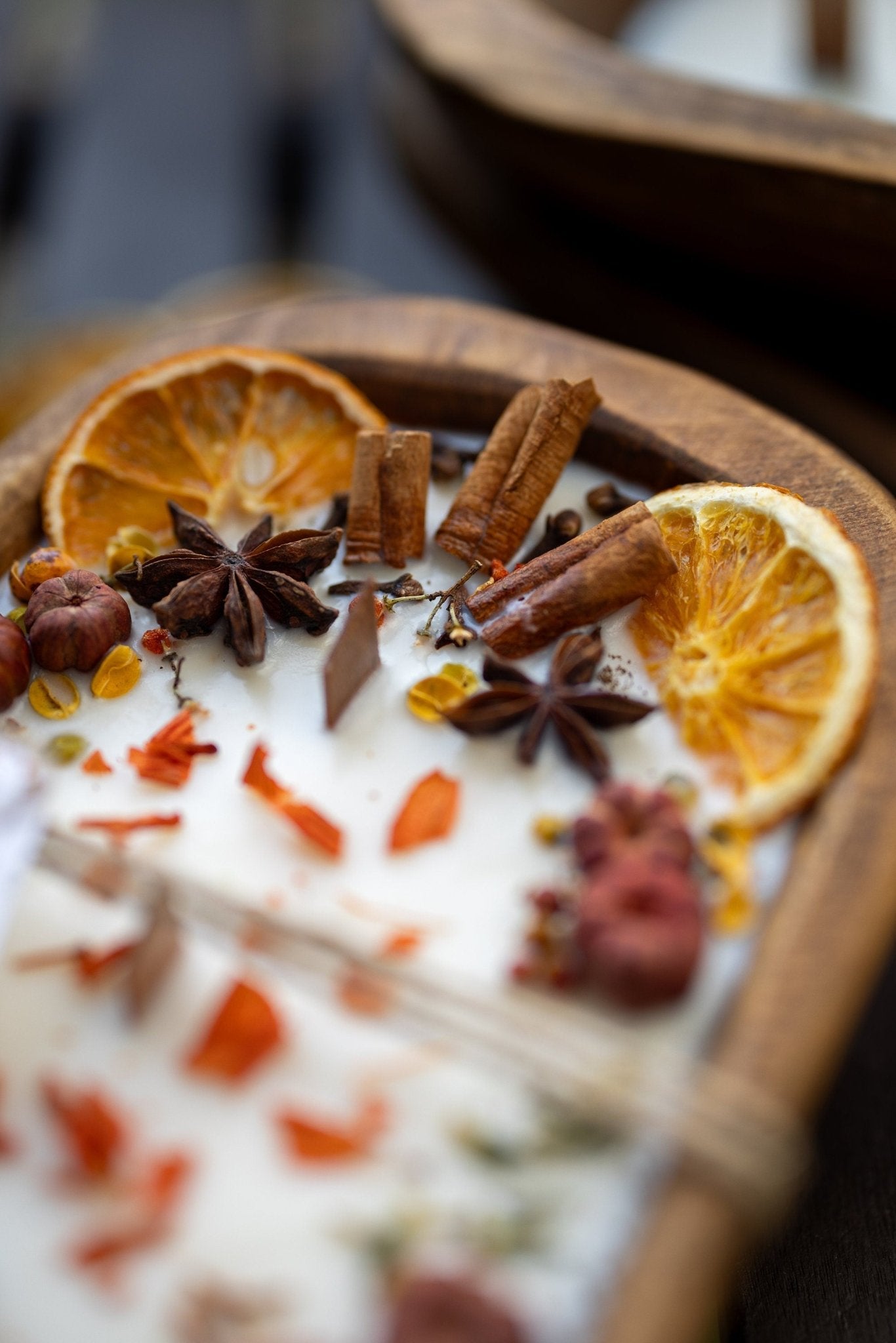 Large Wooden Fall Candle/Autumn Season/Pumpkin Orange Decoration/Pumpkin Pie/Fall Home Decor