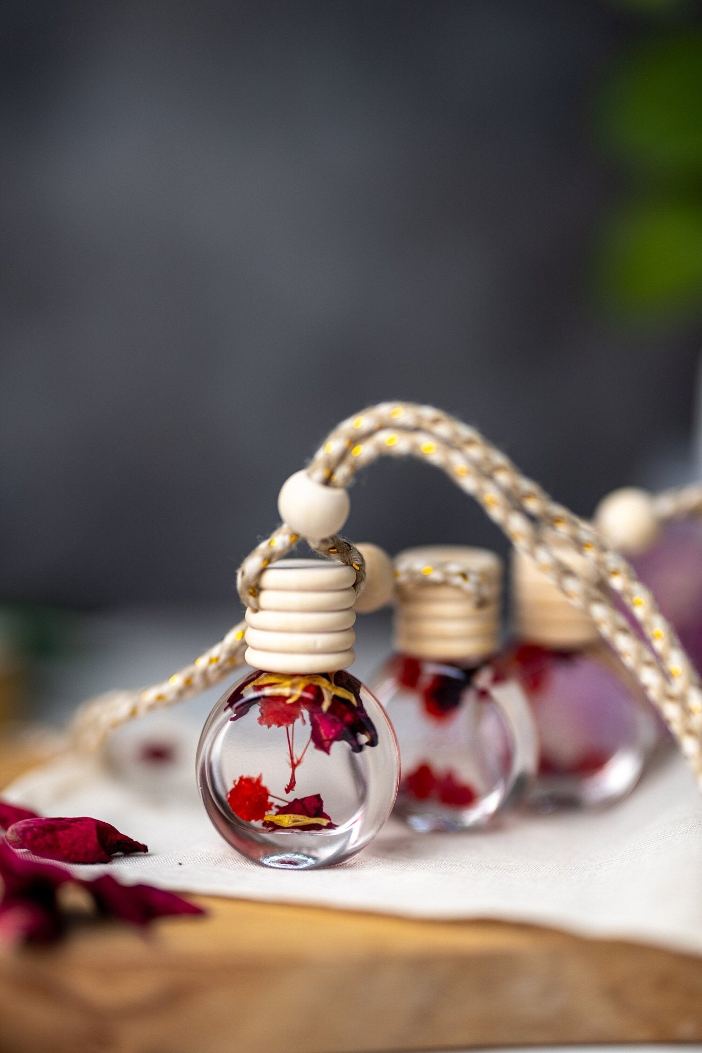 Beautiful Flowers&Crystals  Car Diffusers | Cute Car Diffuser| Car Accessories For Woman|Mother's Day