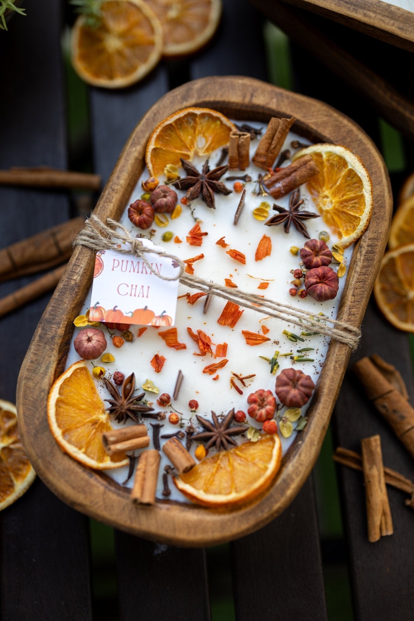 Large Wooden Fall Candle/Autumn Season/Pumpkin Orange Decoration/Pumpkin Pie/Fall Home Decor