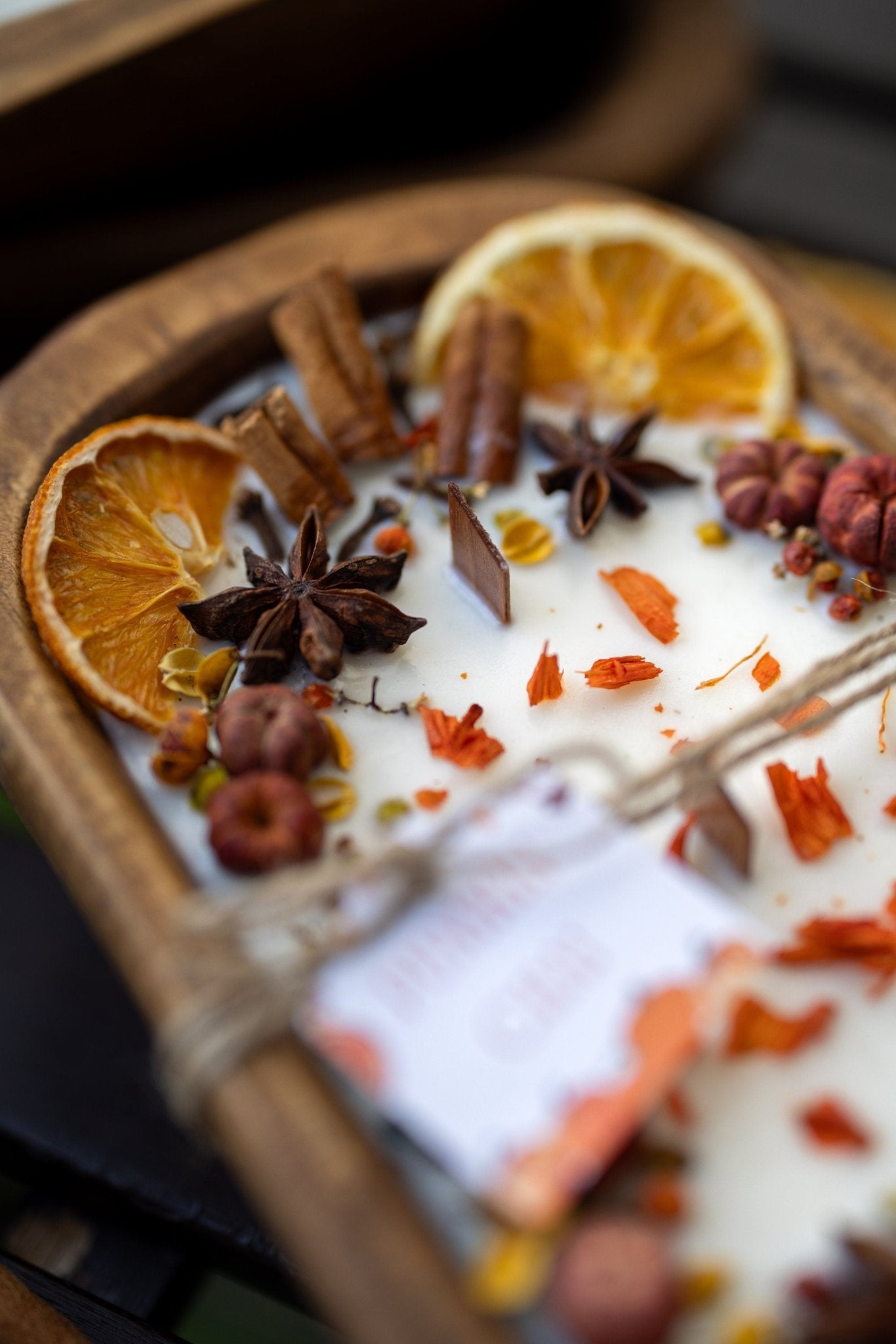 Large Wooden Fall Candle/Autumn Season/Pumpkin Orange Decoration/Pumpkin Pie/Fall Home Decor