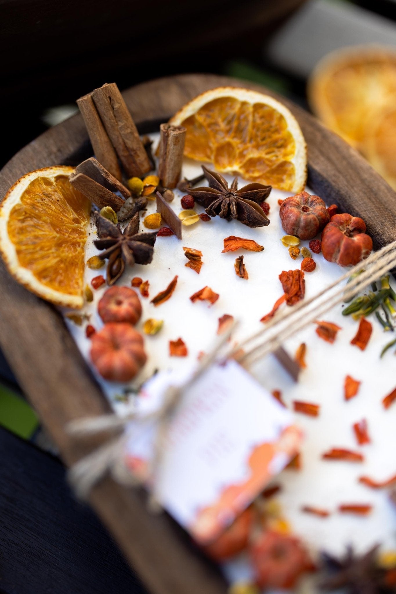 Large Wooden Fall Candle/Autumn Season/Pumpkin Orange Decoration/Pumpkin Pie/Fall Home Decor/Pumpkin Wood Bowl Candle
