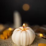 Pumpkin Candle|Pumpkin Shaped Candle |Fall Decor|Pumpkin Scented Candle|Halloween Candles |Table Decor |Autumn Decor