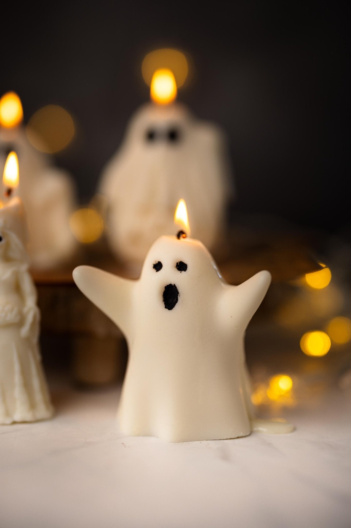Ghost Candles | Halloween Candles | Ghost Shaped Candles | Halloween Decor Ghosts | Autumn Candles | Soy Wax Candles | Gift Sets