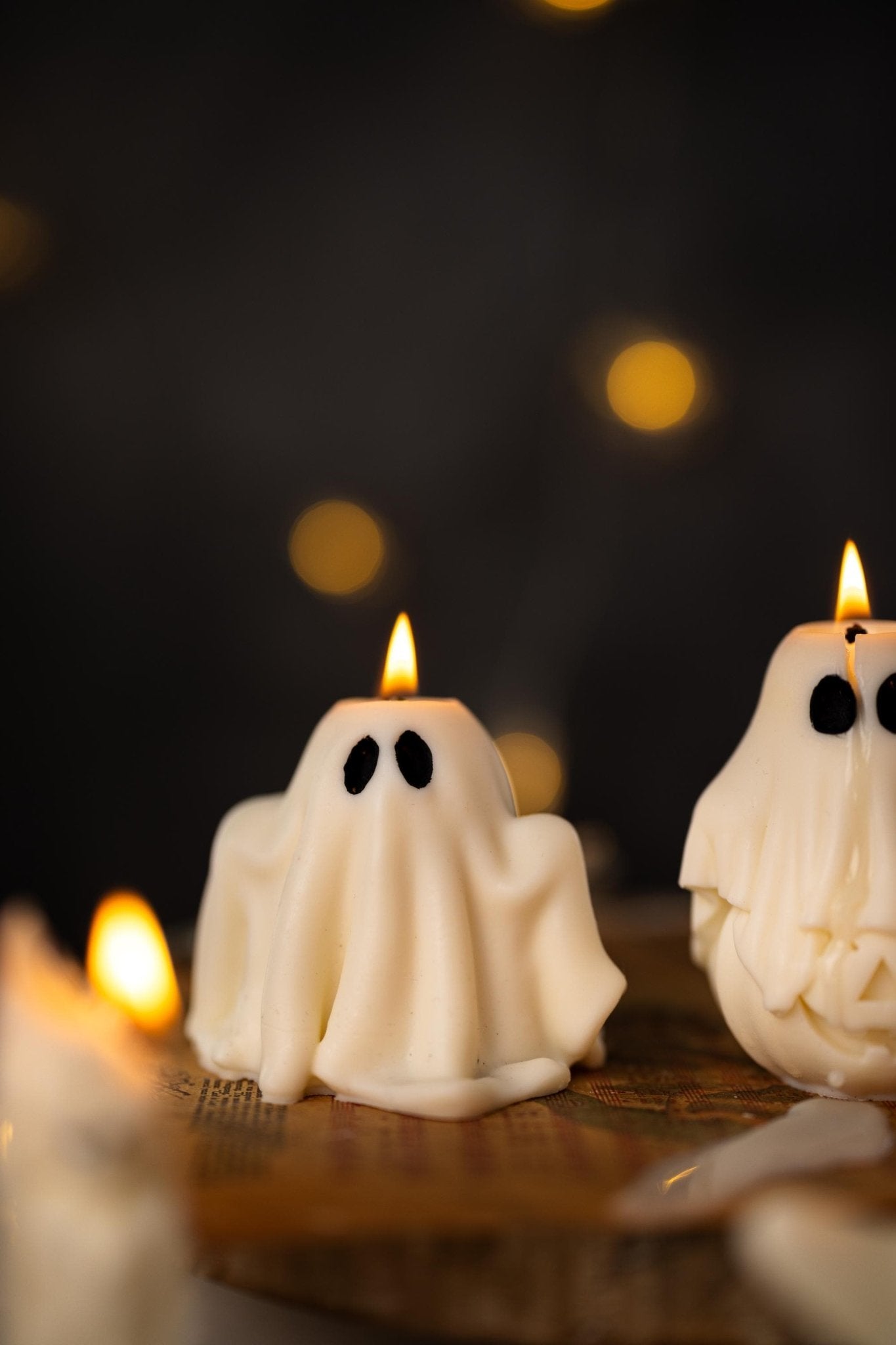 Ghost Candles | Halloween Candles | Ghost Shaped Candles | Halloween Decor Ghosts | Autumn Candles | Soy Wax Candles | Gift Sets