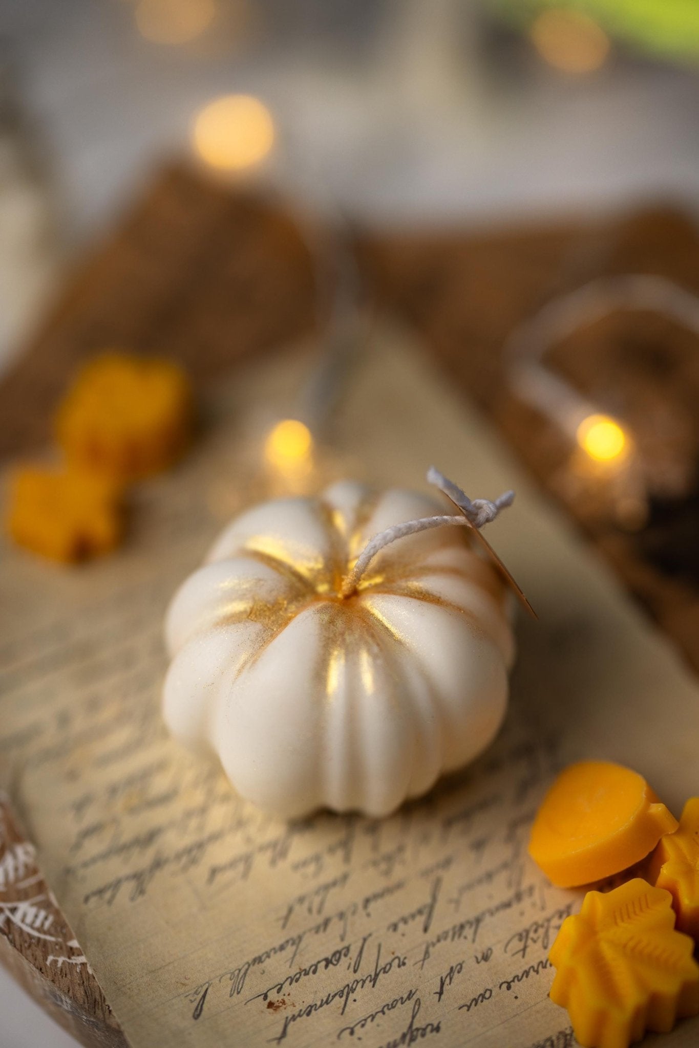 Pumpkin Candle|Pumpkin Shaped Candle |Fall Decor|Pumpkin Scented Candle|Halloween Candles |Table Decor |Autumn Decor