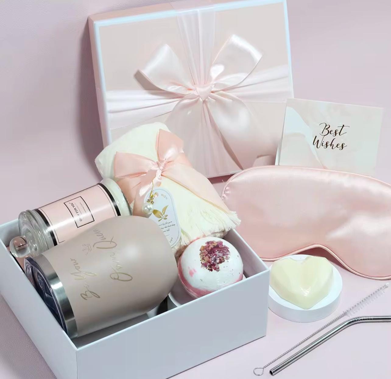 Engagement Gift, Gift For Two,Romantic Gift,Couples Gift, Anniversary gift, Holiday gifts, Luxury gift box,Bridal Shower Wedding Gift Basket