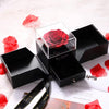 Custom Luxury Red Black Rose Flower Gift Box for Mother's Day / Valentines Day Gift