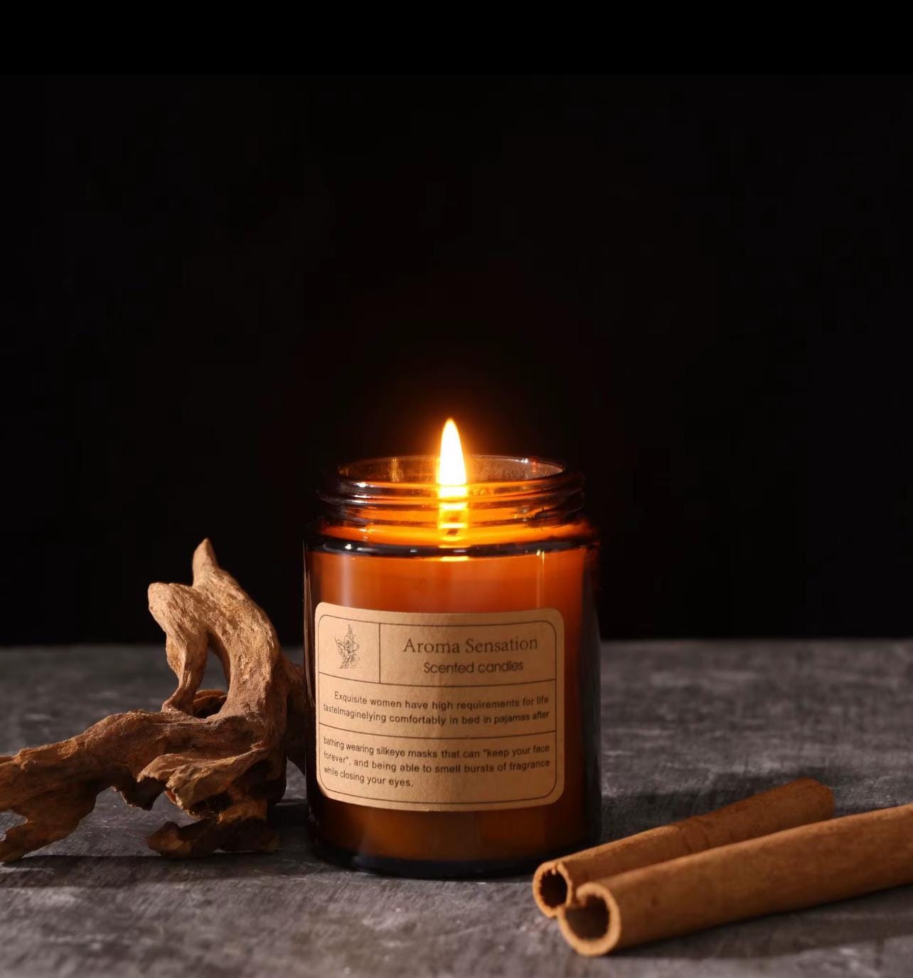 Hot Sale Aromatherapy 100% Soy Wax Candle Gift Set / Reed Diffuser Gift Set/Comes with a Black Box as well