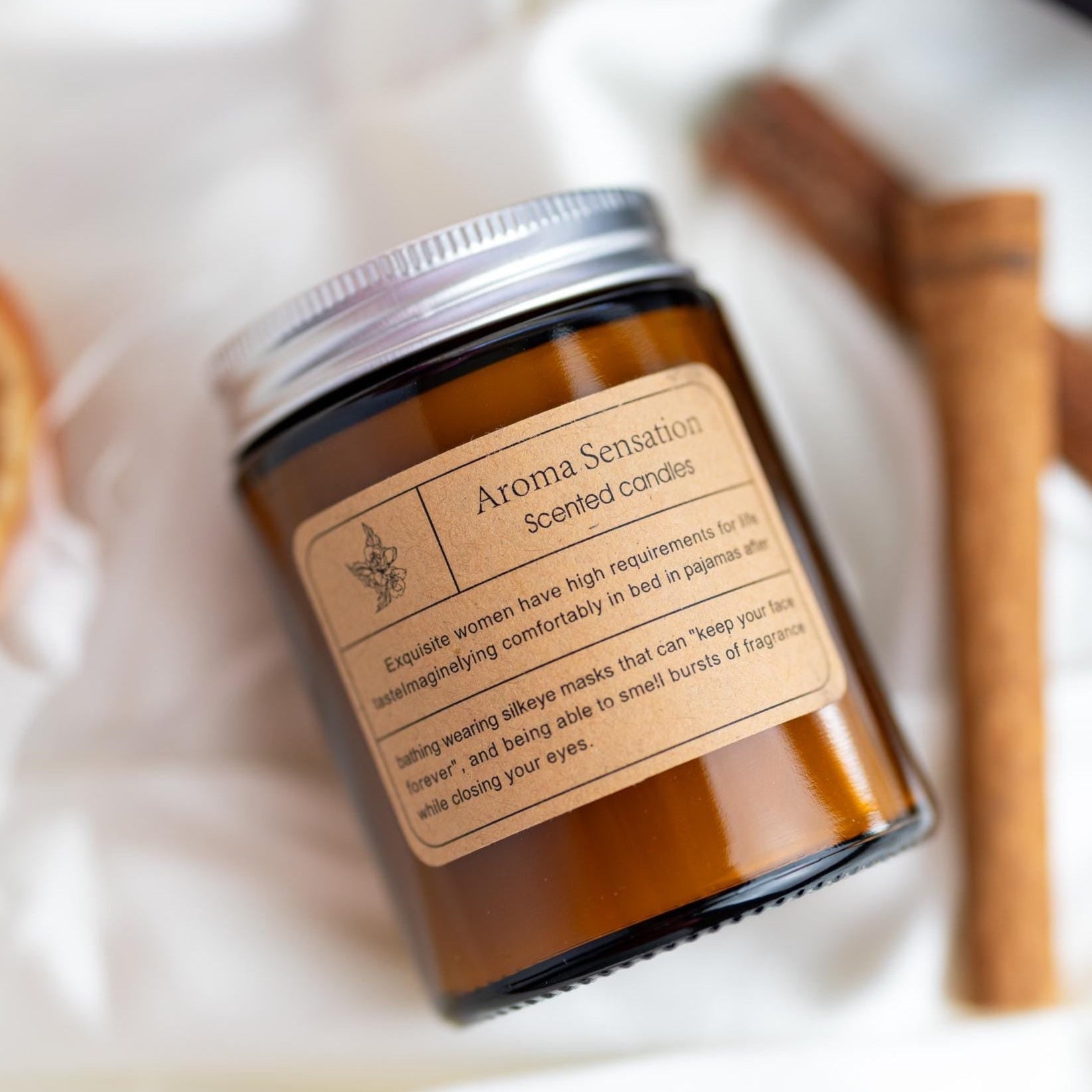 Hot Sale Aromatherapy 100% Soy Wax Candle Gift Set / Reed Diffuser Gift Set/Comes with a Black Box as well