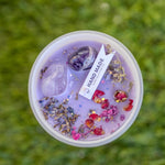 Crystal Candle Natural Stone/ Candle Spell Candle /Crystal Infused Candle /Self Care Candle Intention Candle Scented/Crystal Gift